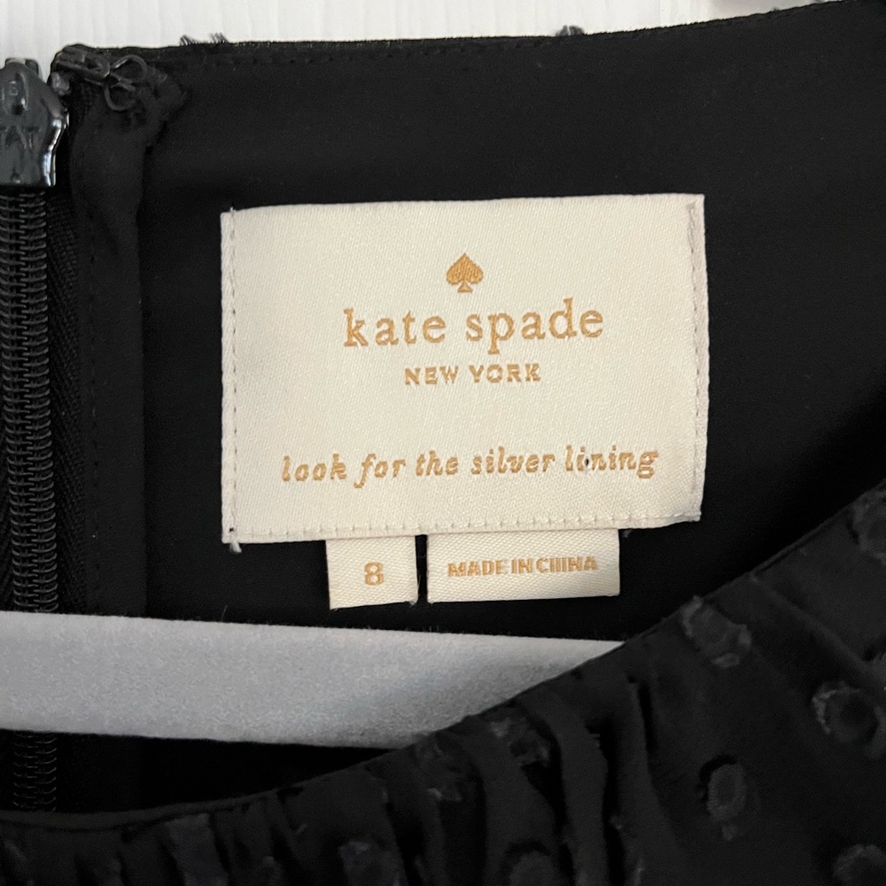 Kate Spade Black Midi Dress - Picture 6 of 8